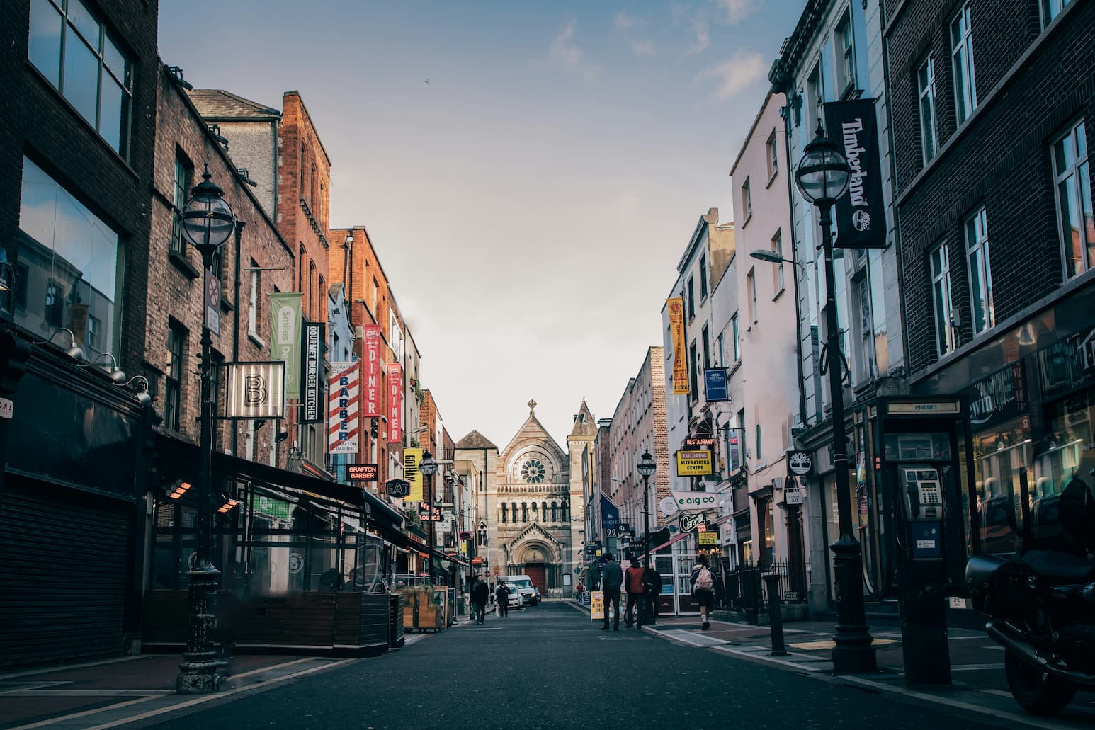 City street in Ireland